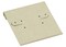 JewelrySupply Hanging Earring Card - Parchment Paper 2x2 (Package of 100)